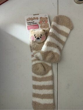 The Crème shop Infused cozy socks